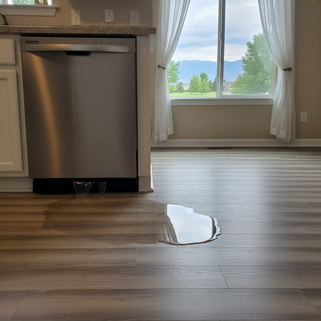 Appliance Leak Cleanup