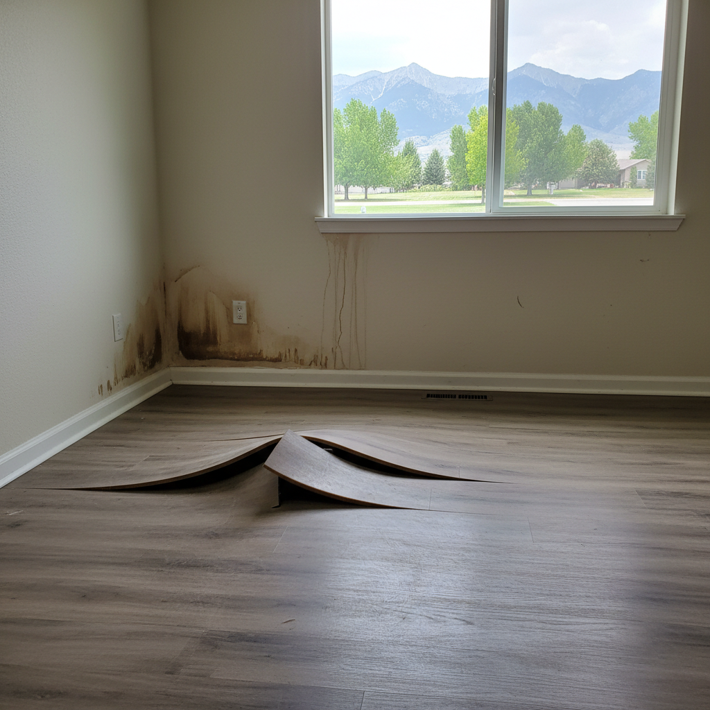Roof Leak Water Damage Repair