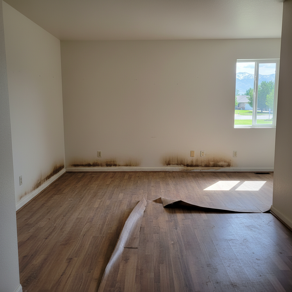 Roof Leak Water Damage Repair