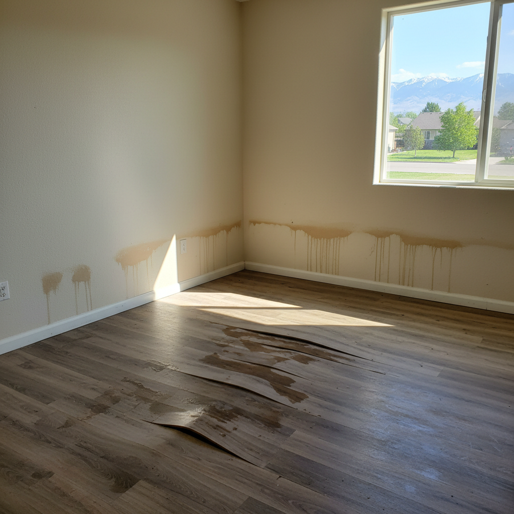 Water damage-related mold removal