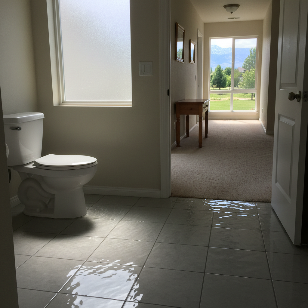 Toilet Overflow Cleanup