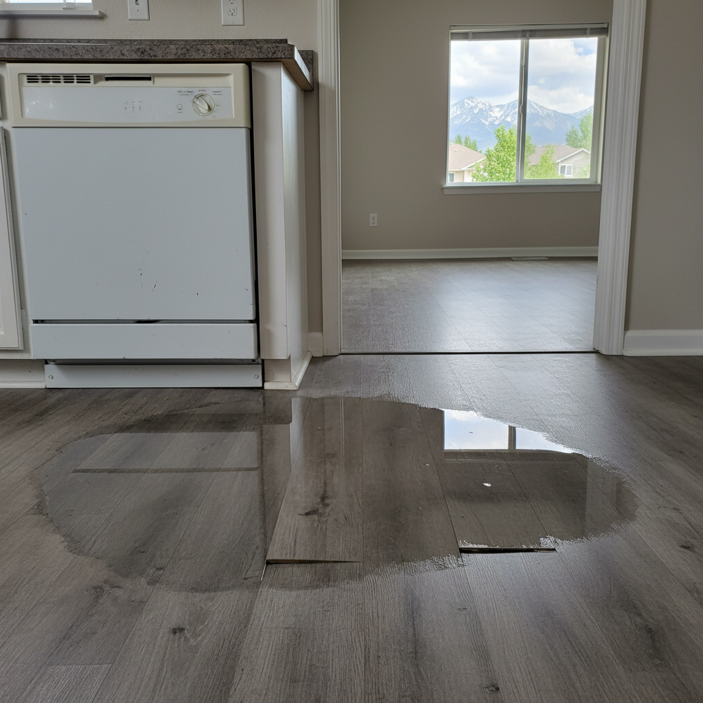 Appliance Leak Cleanup
