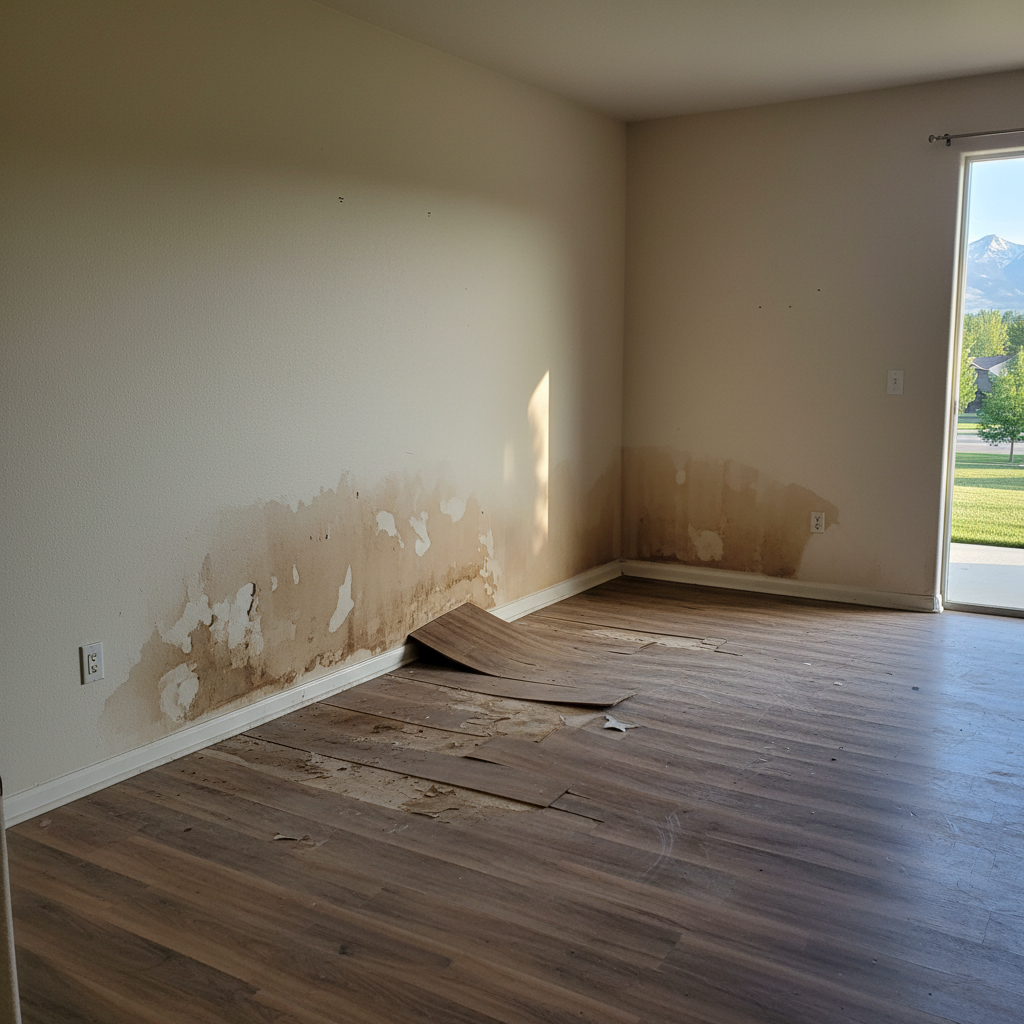 Roof Leak Water Damage Repair