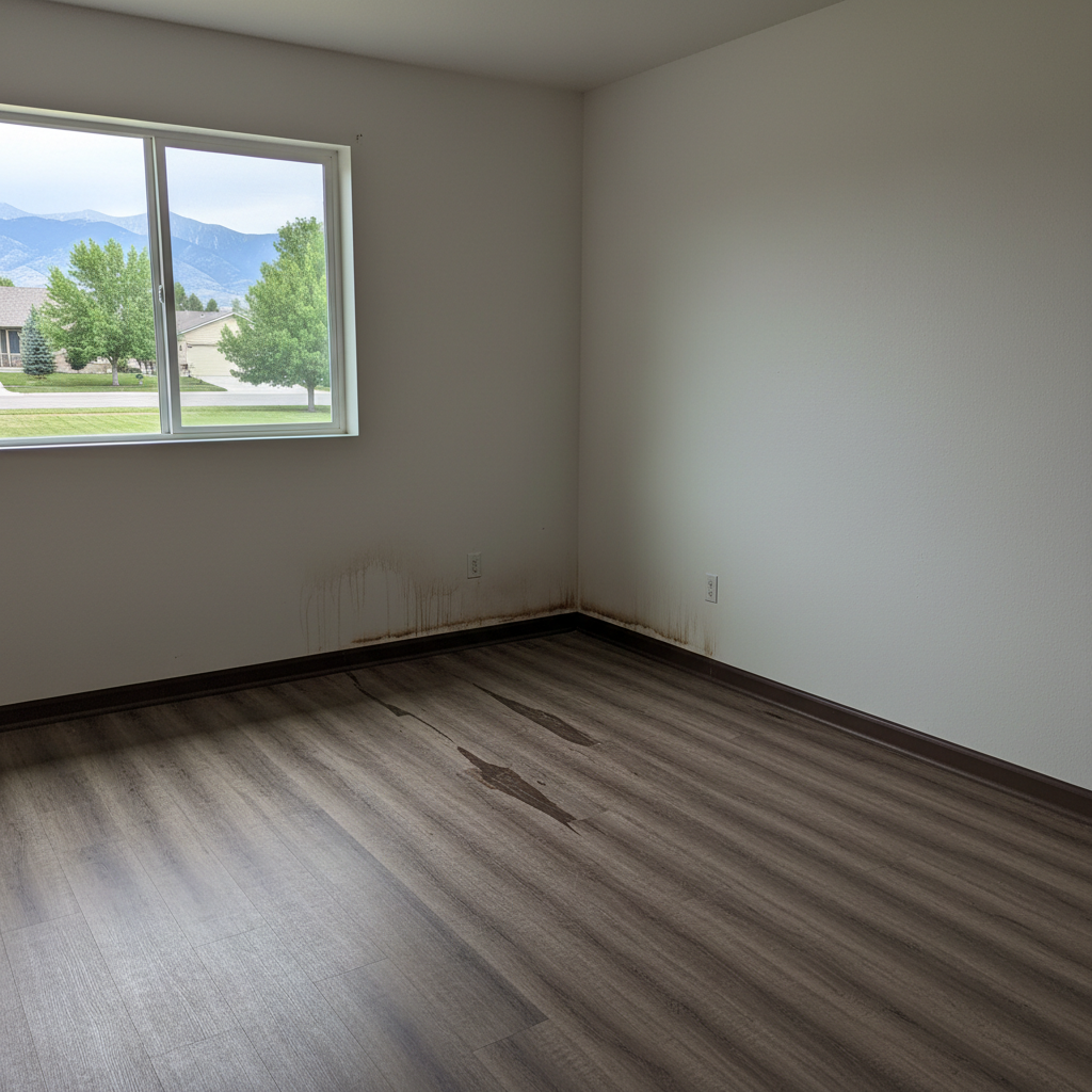Water damage-related mold removal