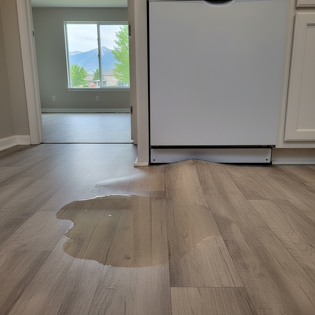 Appliance Leak Cleanup
