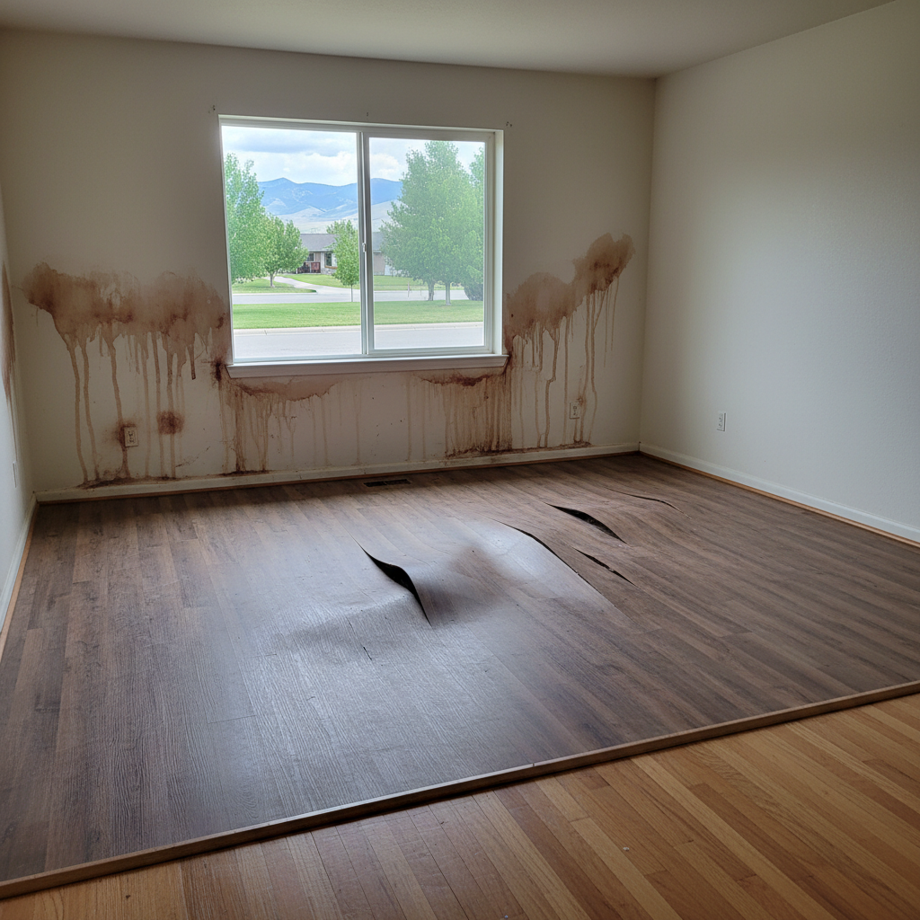 Roof Leak Water Damage Repair