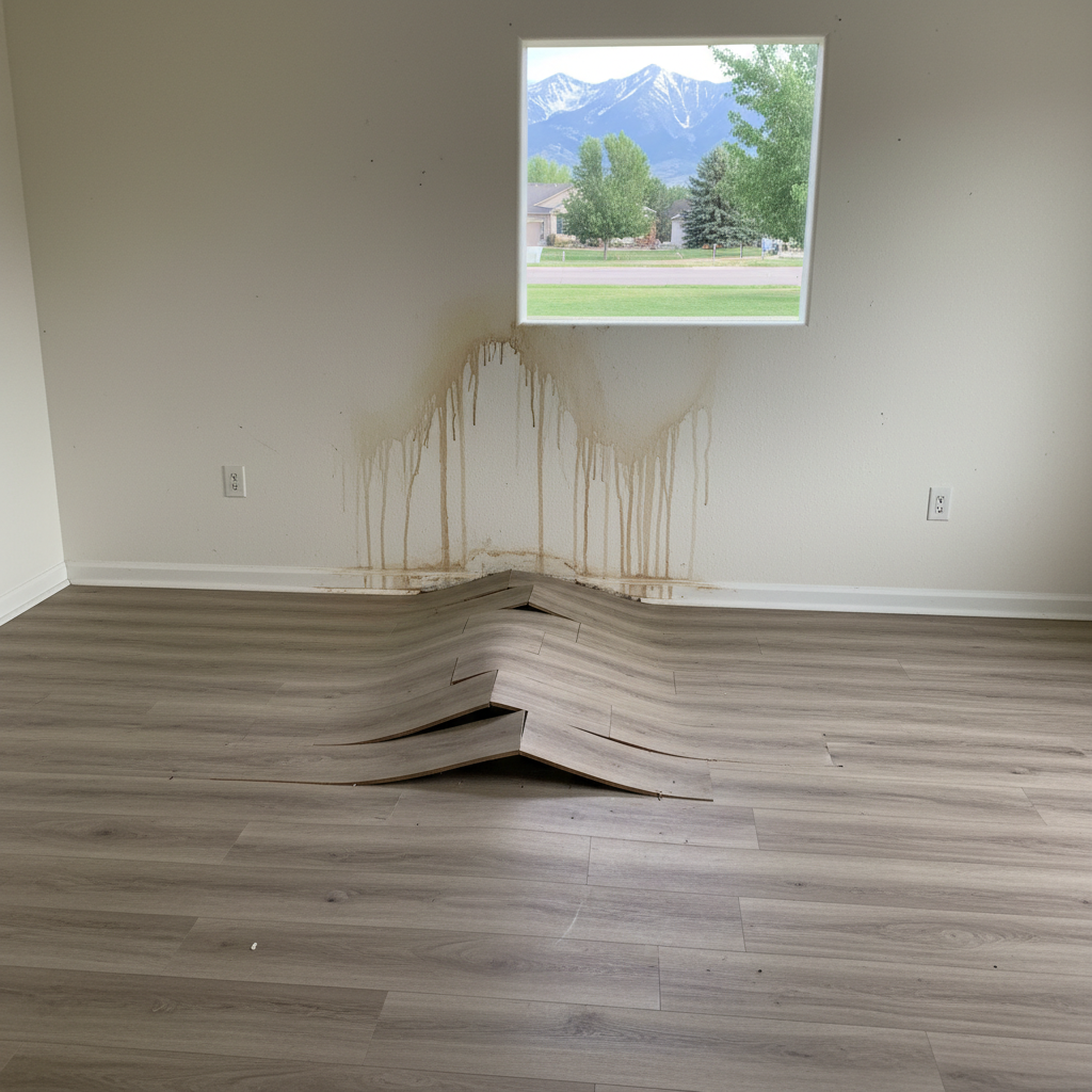 Water damage-related mold removal