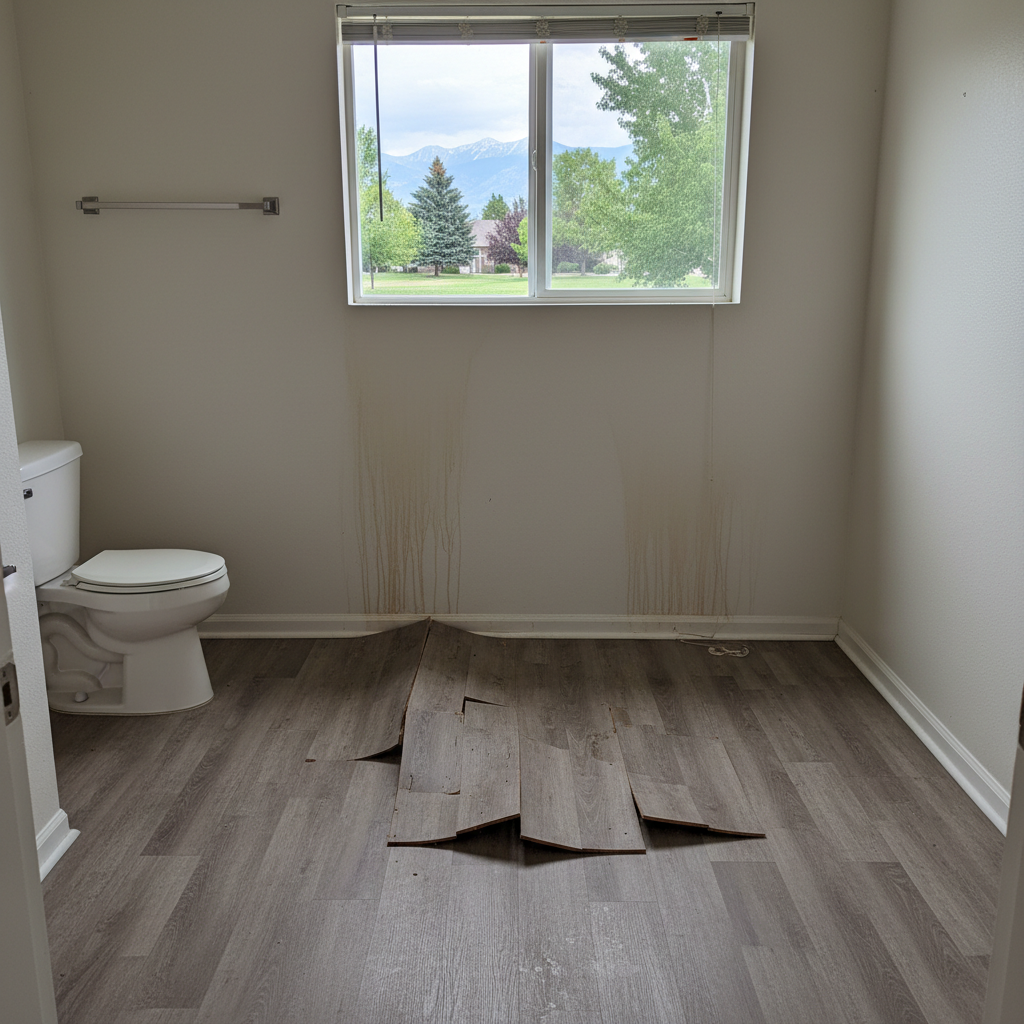 Water damage-related mold removal