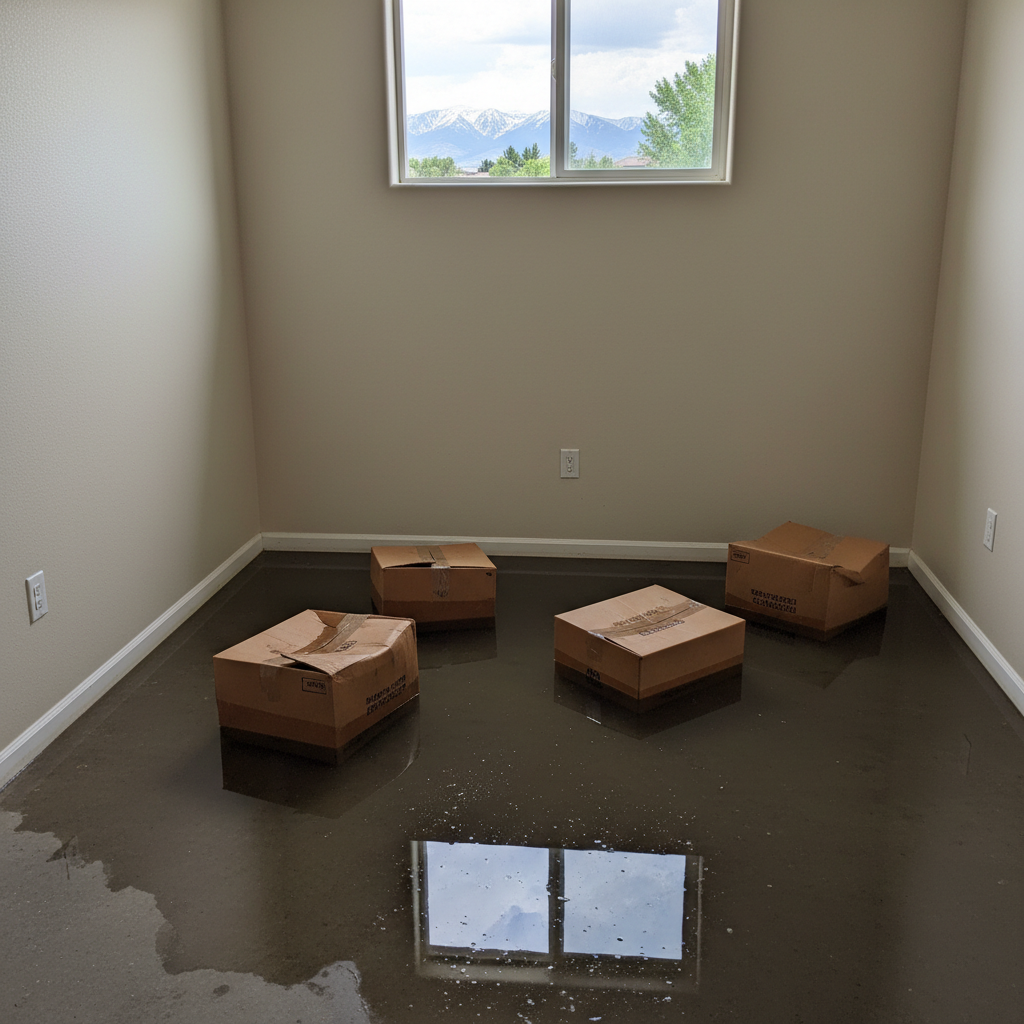 Basement Water Removal in South Jordan