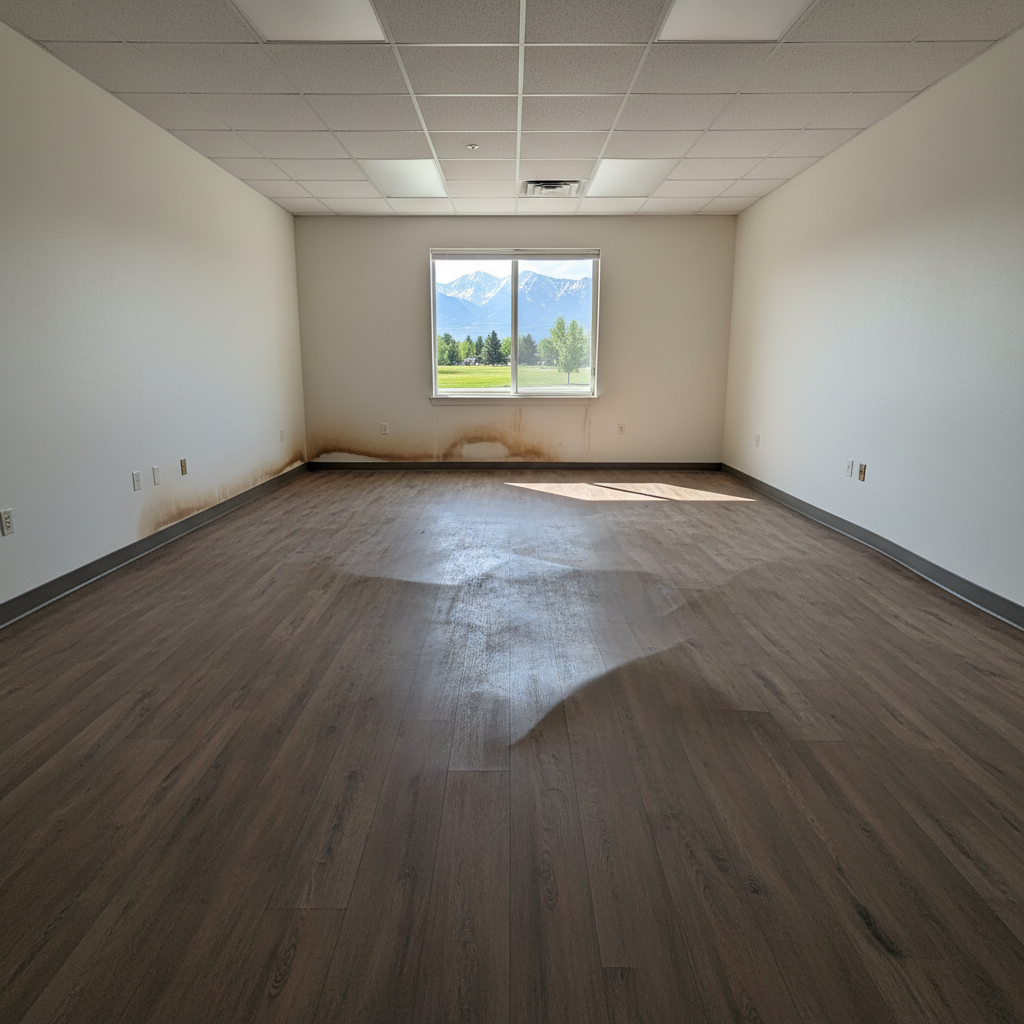 Hardwood Floor Water Damage Restoration in South Jordan