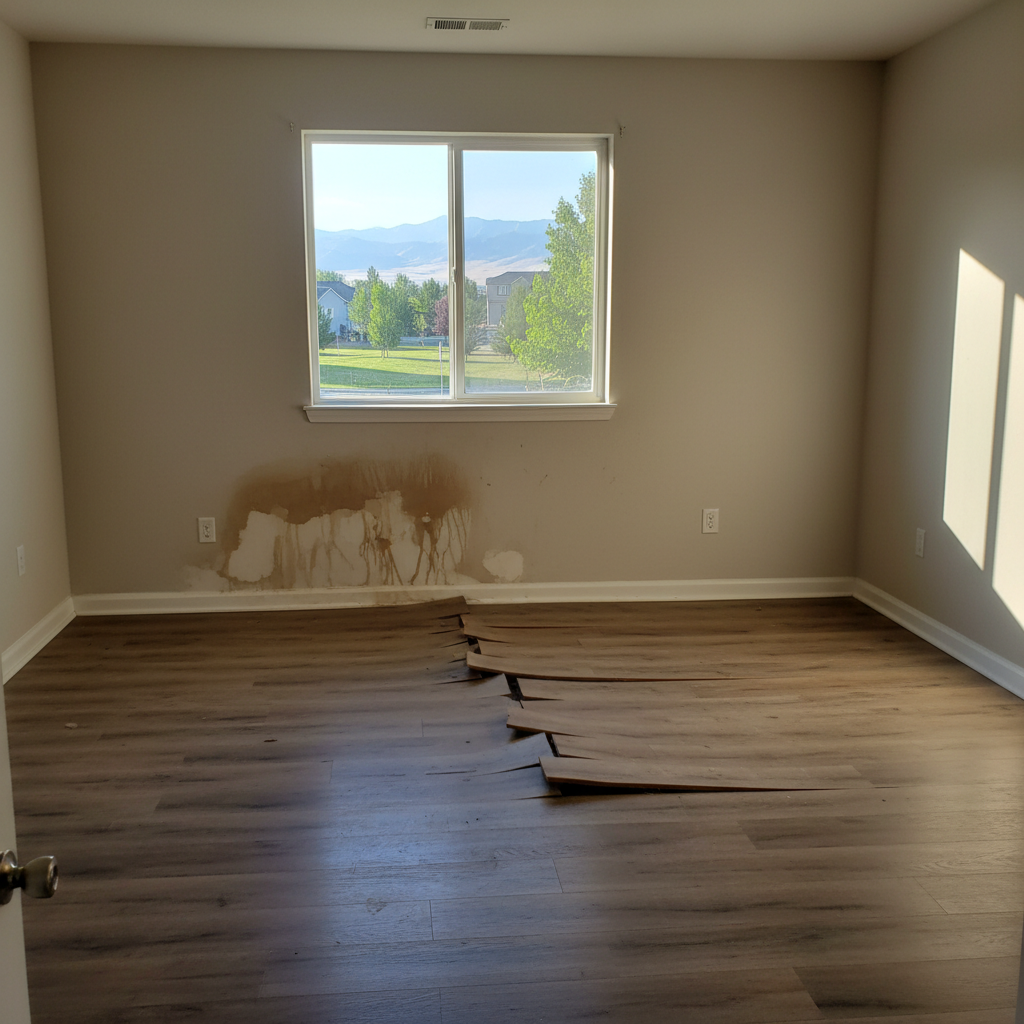 Roof Leak Water Damage Repair in South Jordan