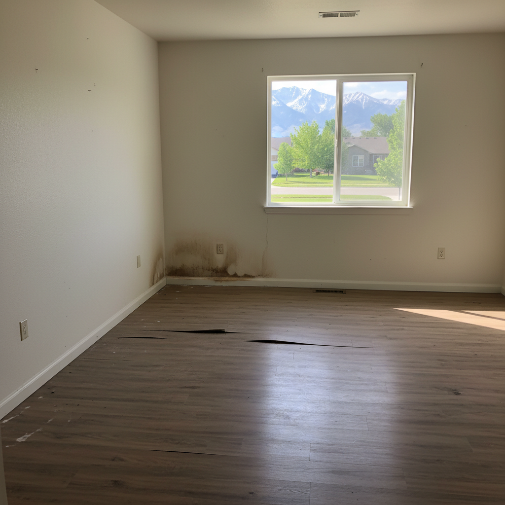 Water damage-related mold removal in Spanish Fork