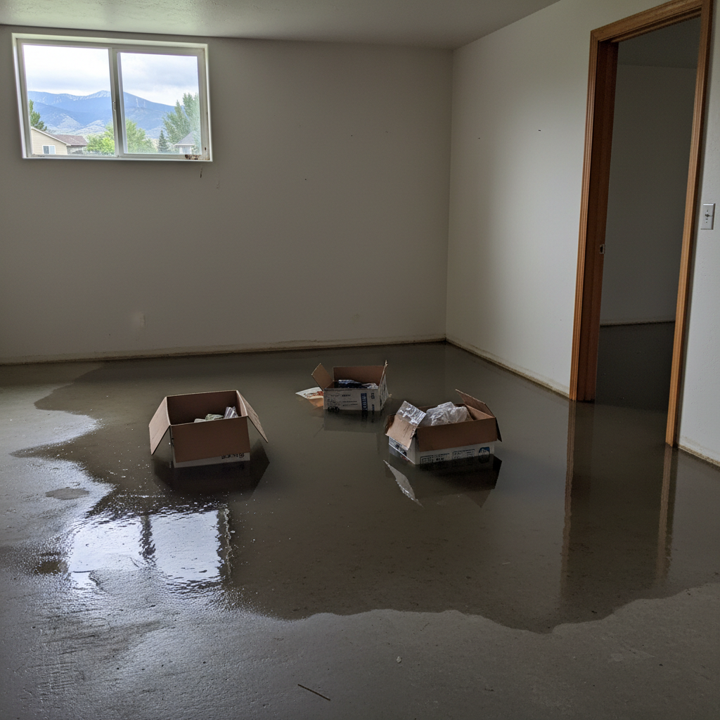 Basement Water Removal in Spanish Fork