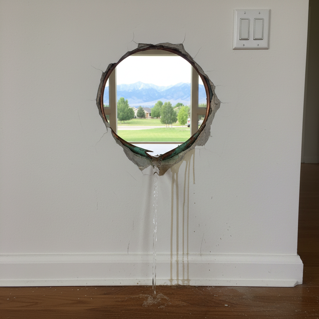 Burst Pipe Repair and Cleanup in Spanish Fork