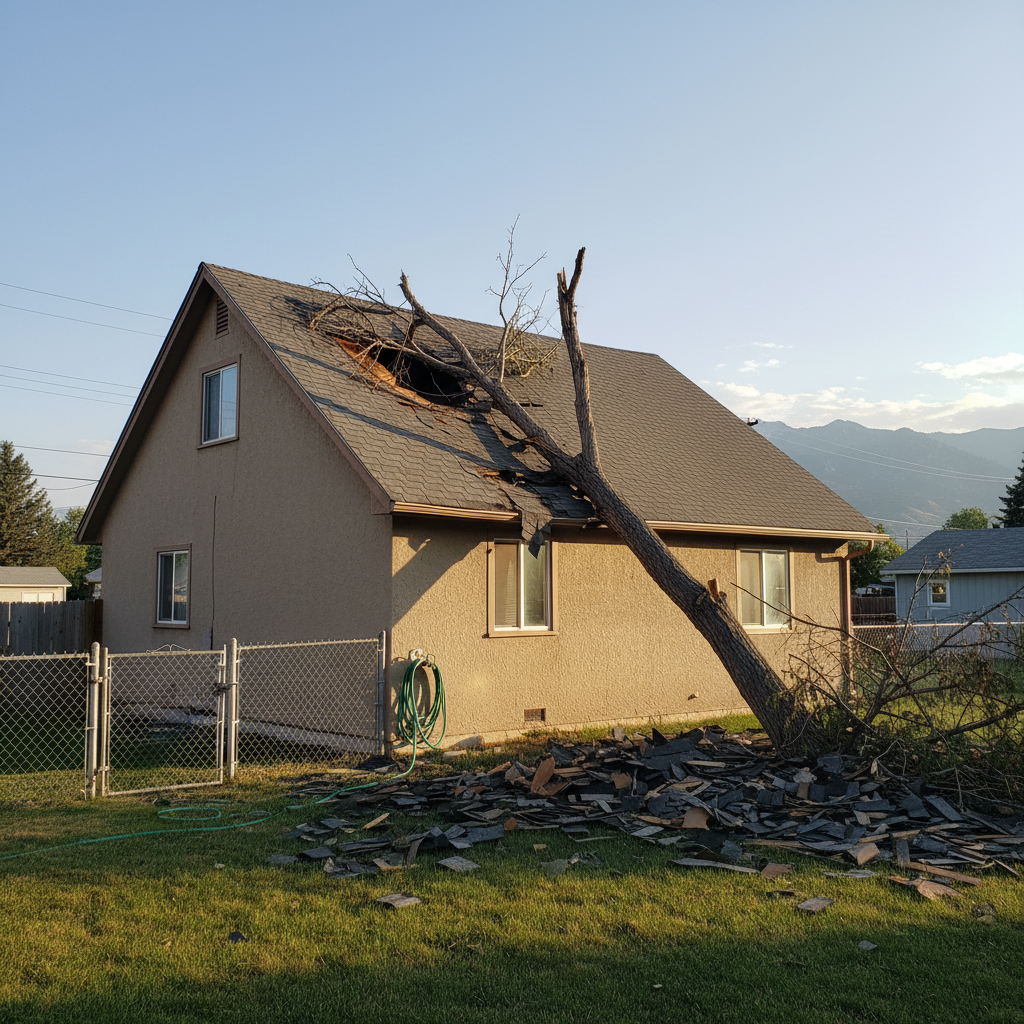 Storm Damage Restoration in Spanish Fork