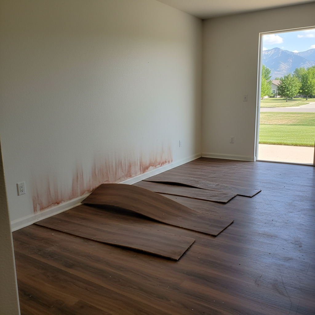 Roof Leak Water Damage Repair in Spanish Fork