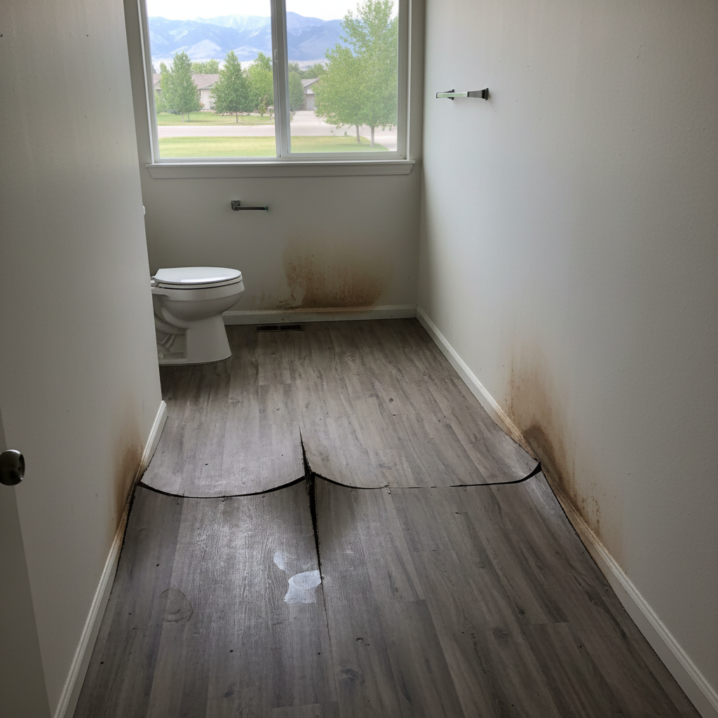 Water damage-related mold removal