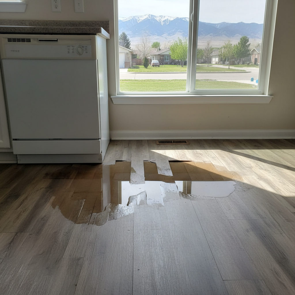 Appliance Leak Cleanup