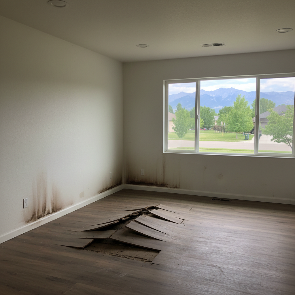 Roof Leak Water Damage Repair
