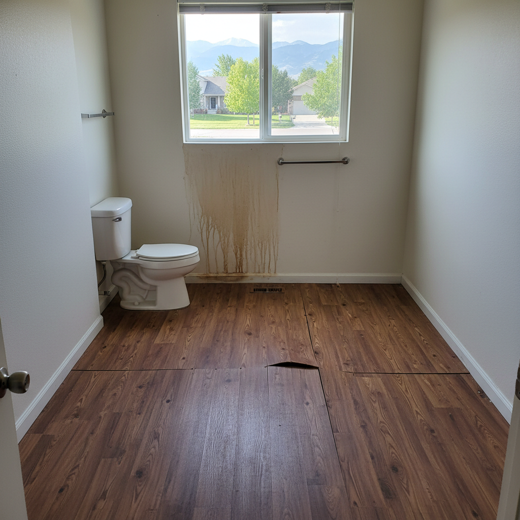 Water damage-related mold removal