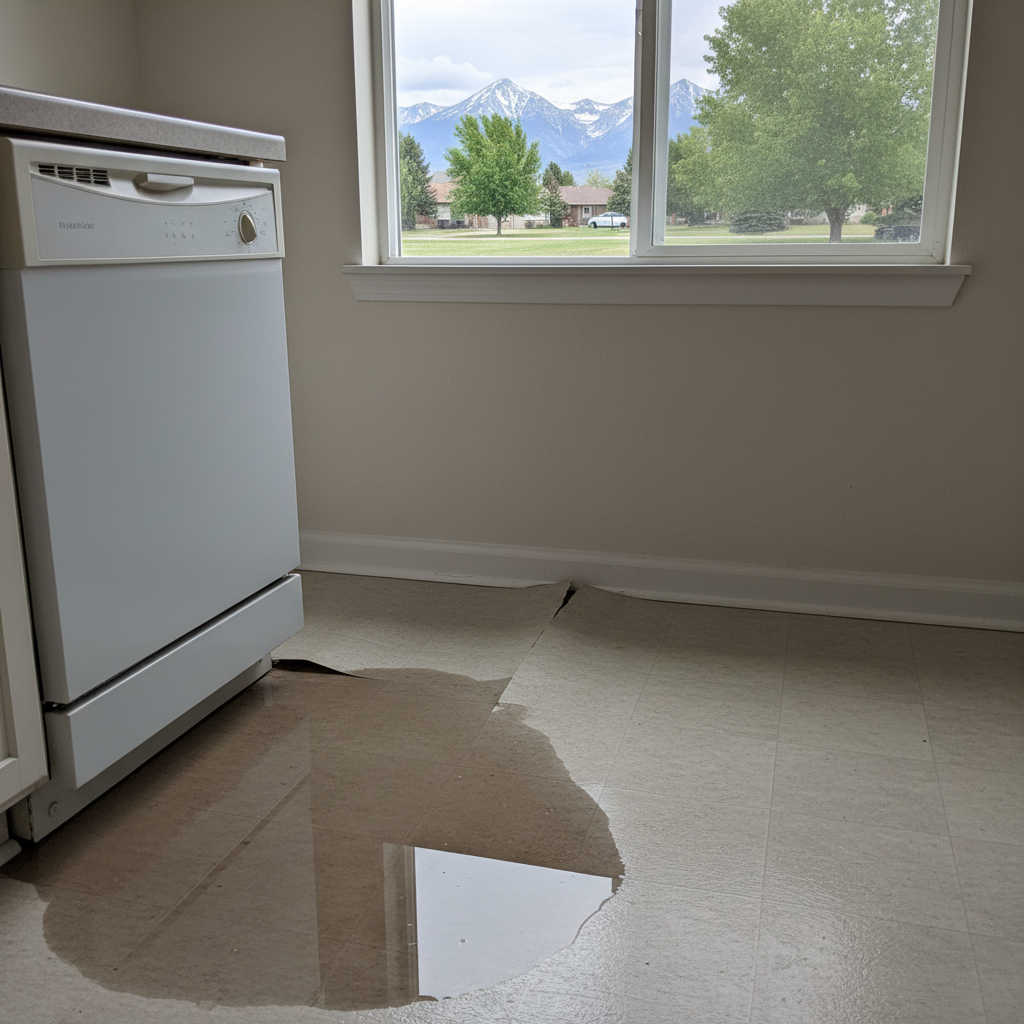 Appliance Leak Cleanup