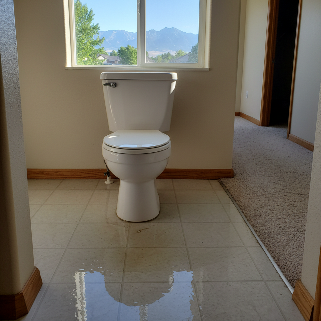 Toilet Overflow Cleanup