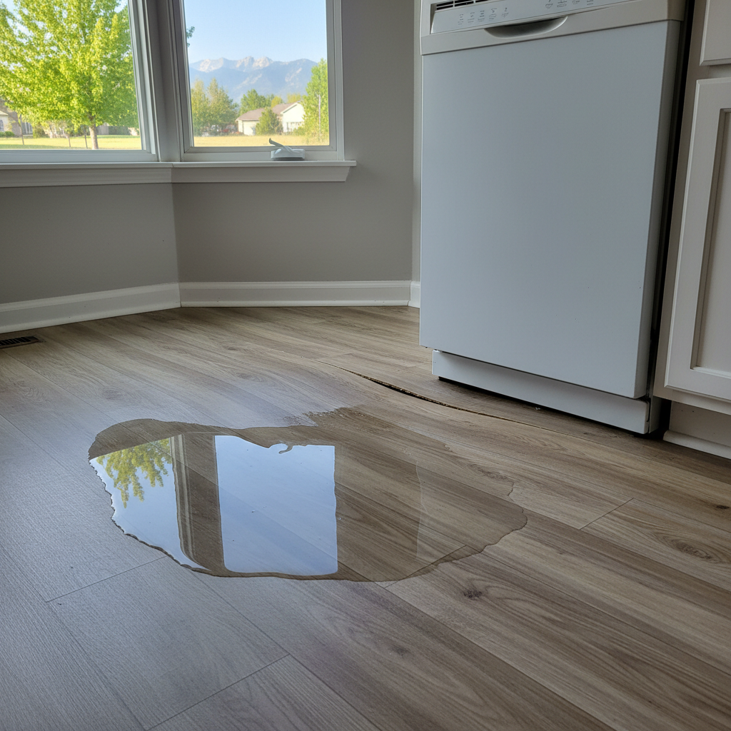 Appliance Leak Cleanup