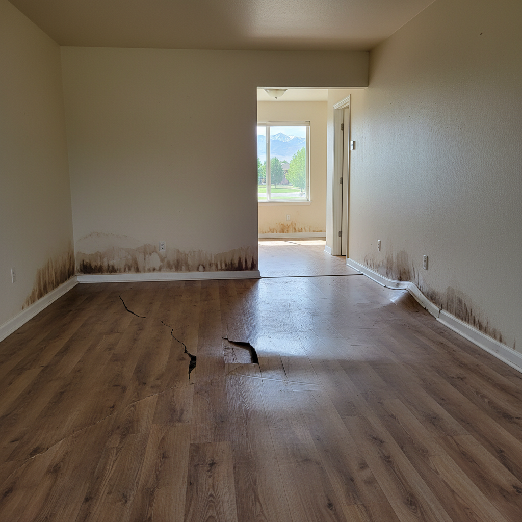 Water damage-related mold removal