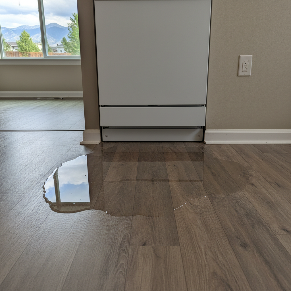 Appliance Leak Cleanup