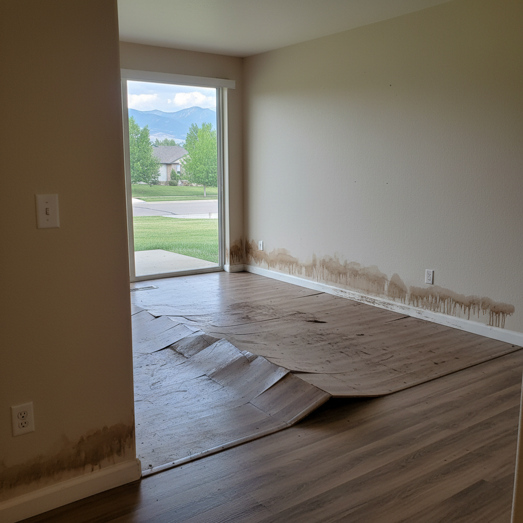 Hardwood Floor Water Damage Restoration