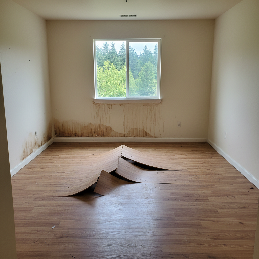 Water damage-related mold removal