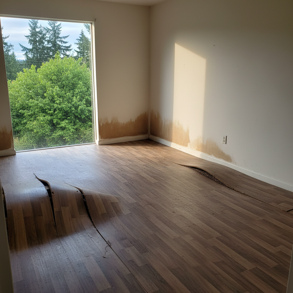 Hardwood Floor Water Damage Restoration