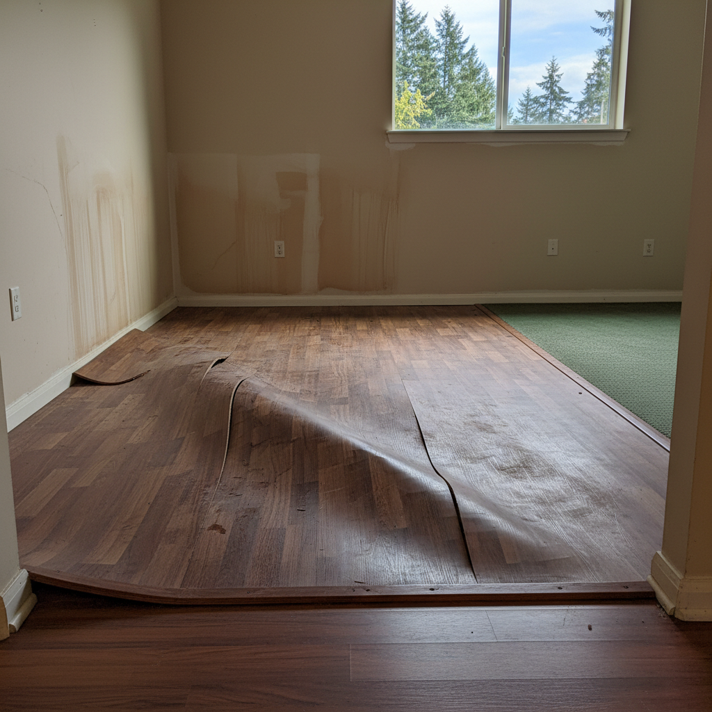 Roof Leak Water Damage Repair