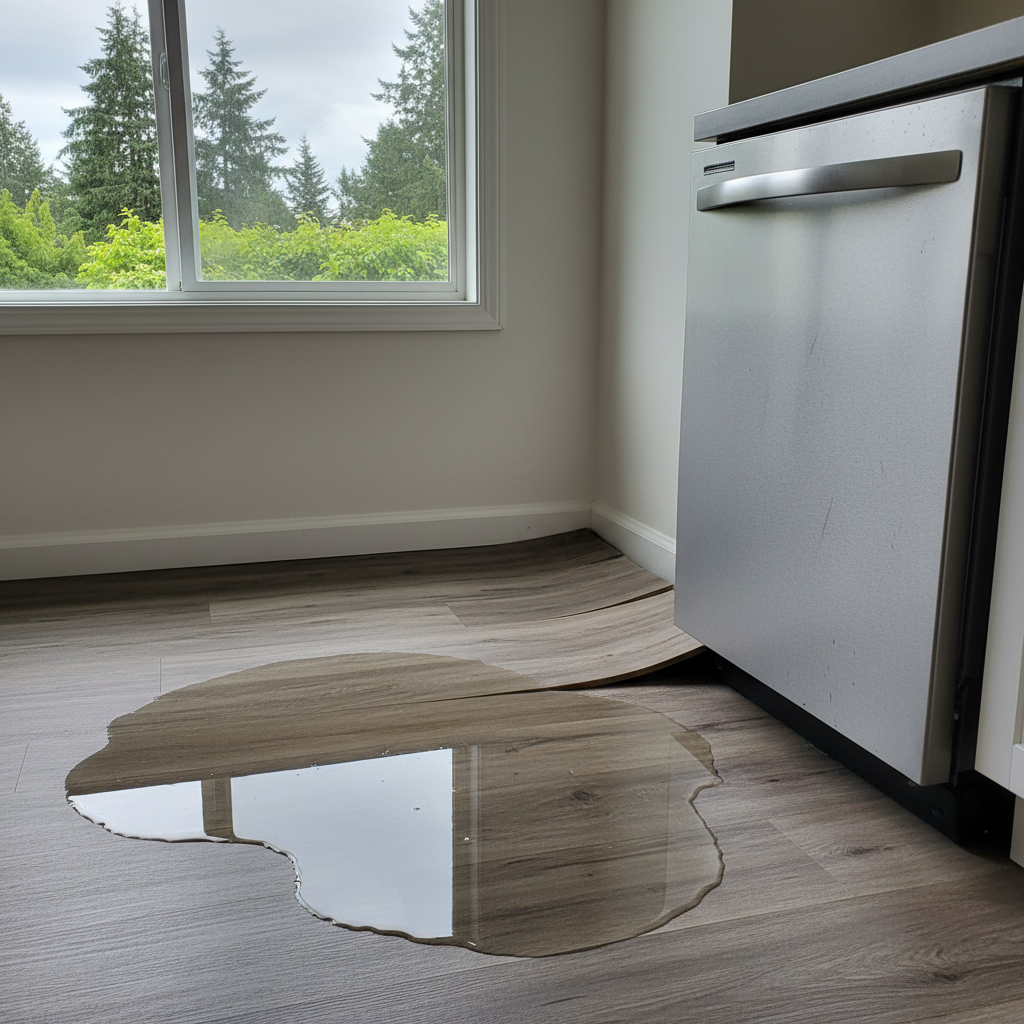 Appliance Leak Cleanup