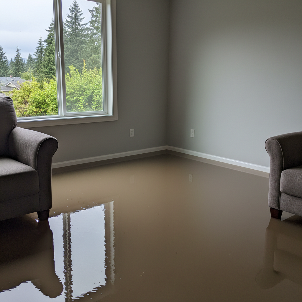 Flood Damage Restoration in Bellevue