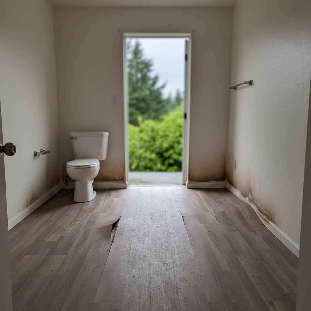 Water damage-related mold removal in Bellevue