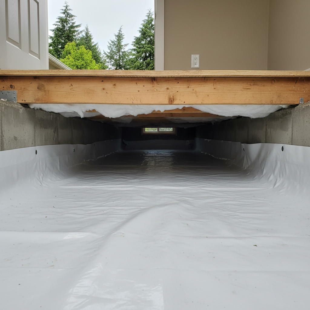 Crawl Space Water Removal in Bellevue
