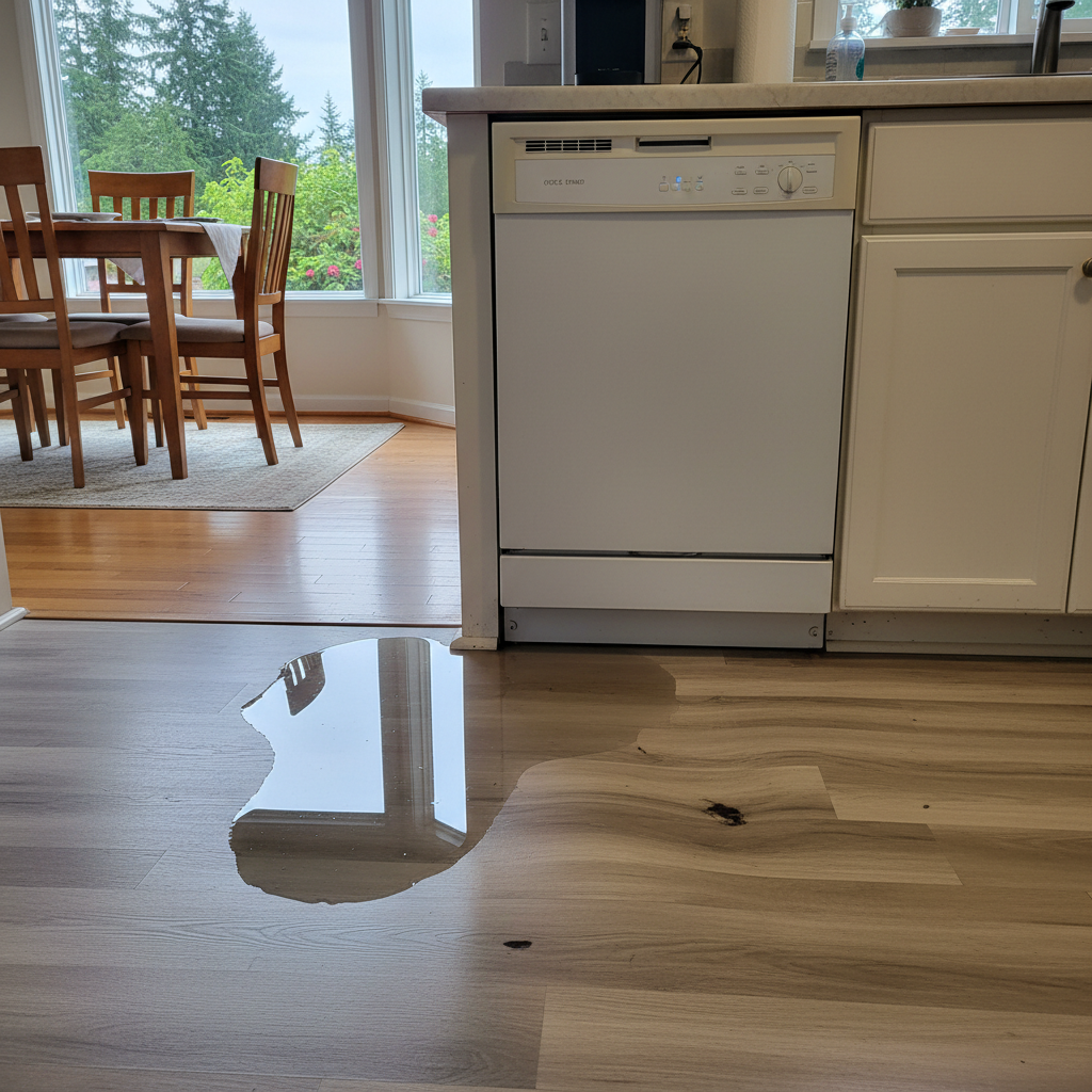 Appliance Leak Cleanup