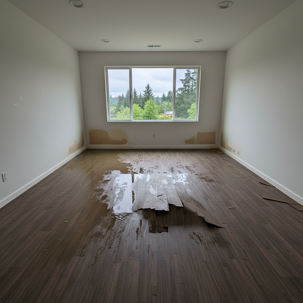 Hardwood Floor Water Damage Restoration