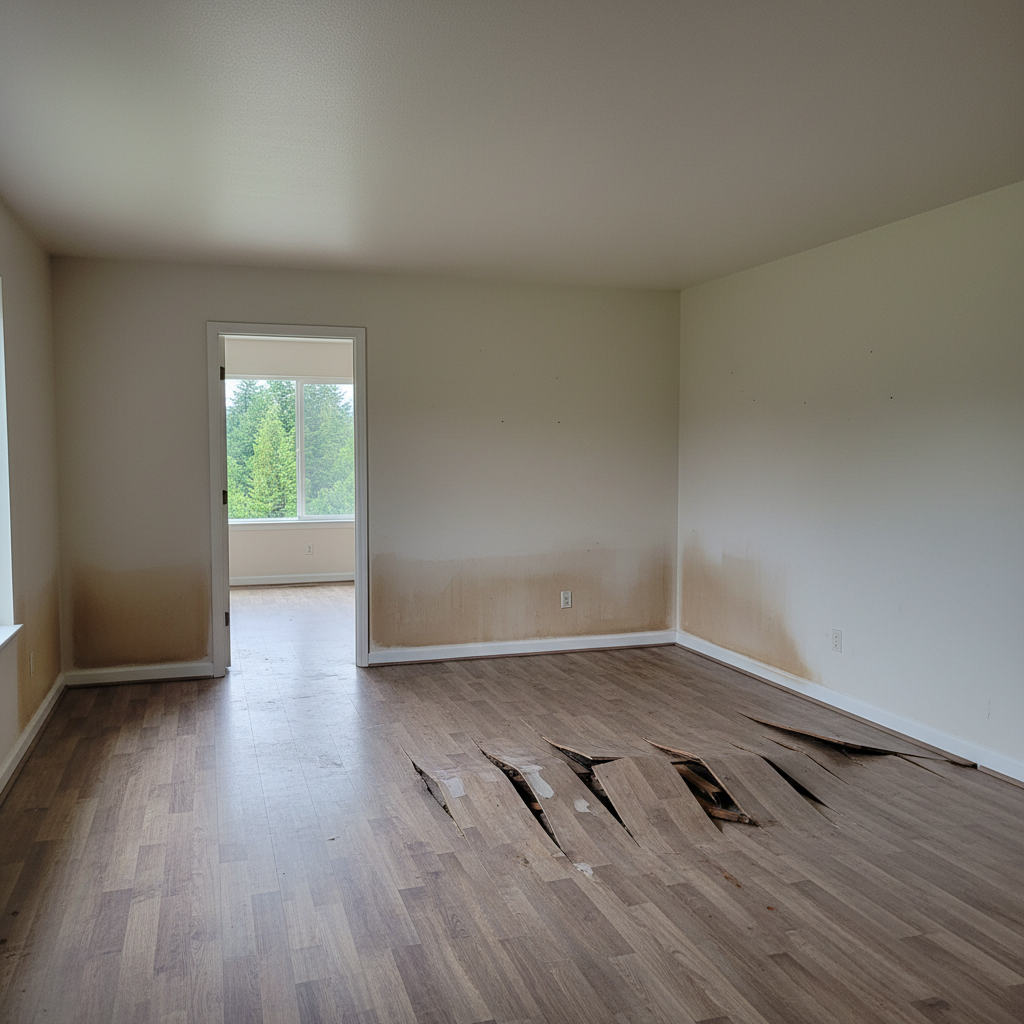 Roof Leak Water Damage Repair