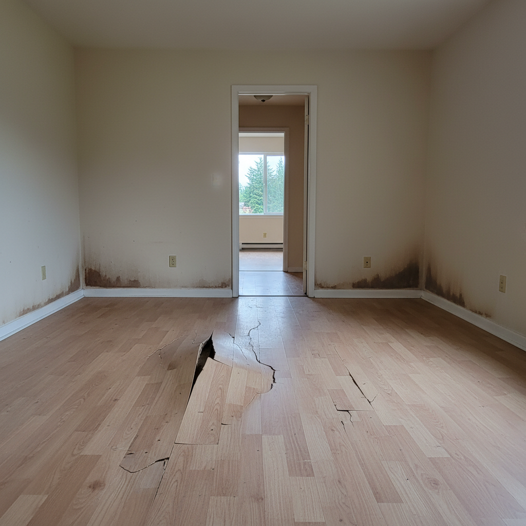 Water damage-related mold removal