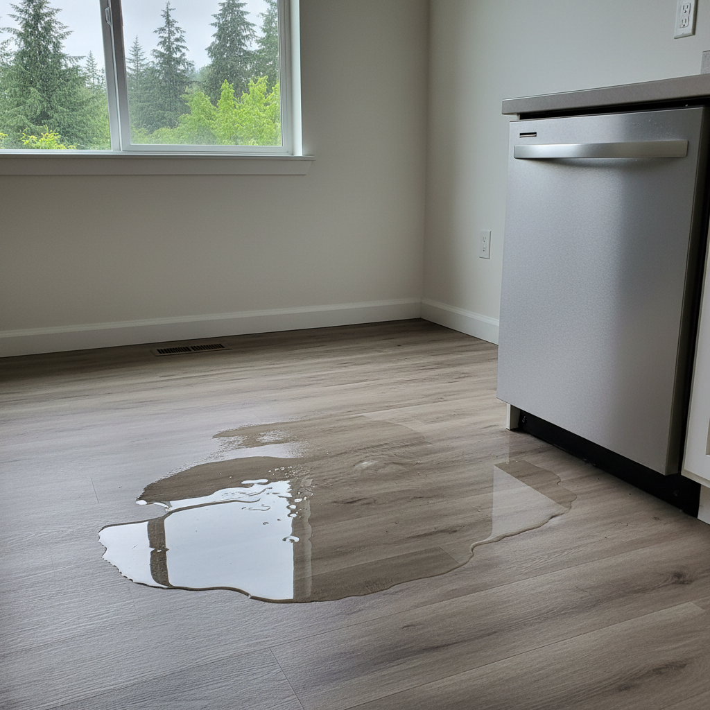 Appliance Leak Cleanup