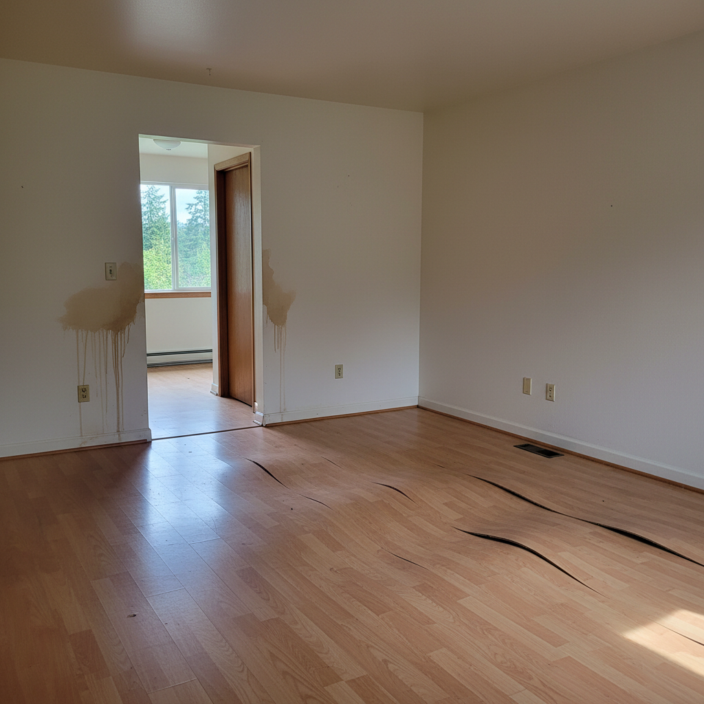 Hardwood Floor Water Damage Restoration