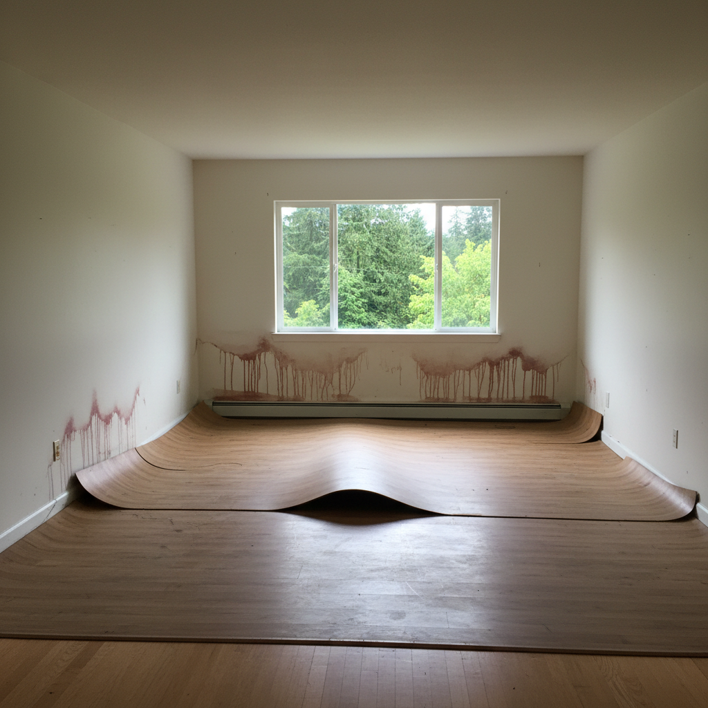 Roof Leak Water Damage Repair