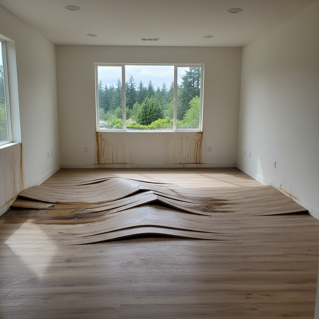 Water damage-related cleanup & repair