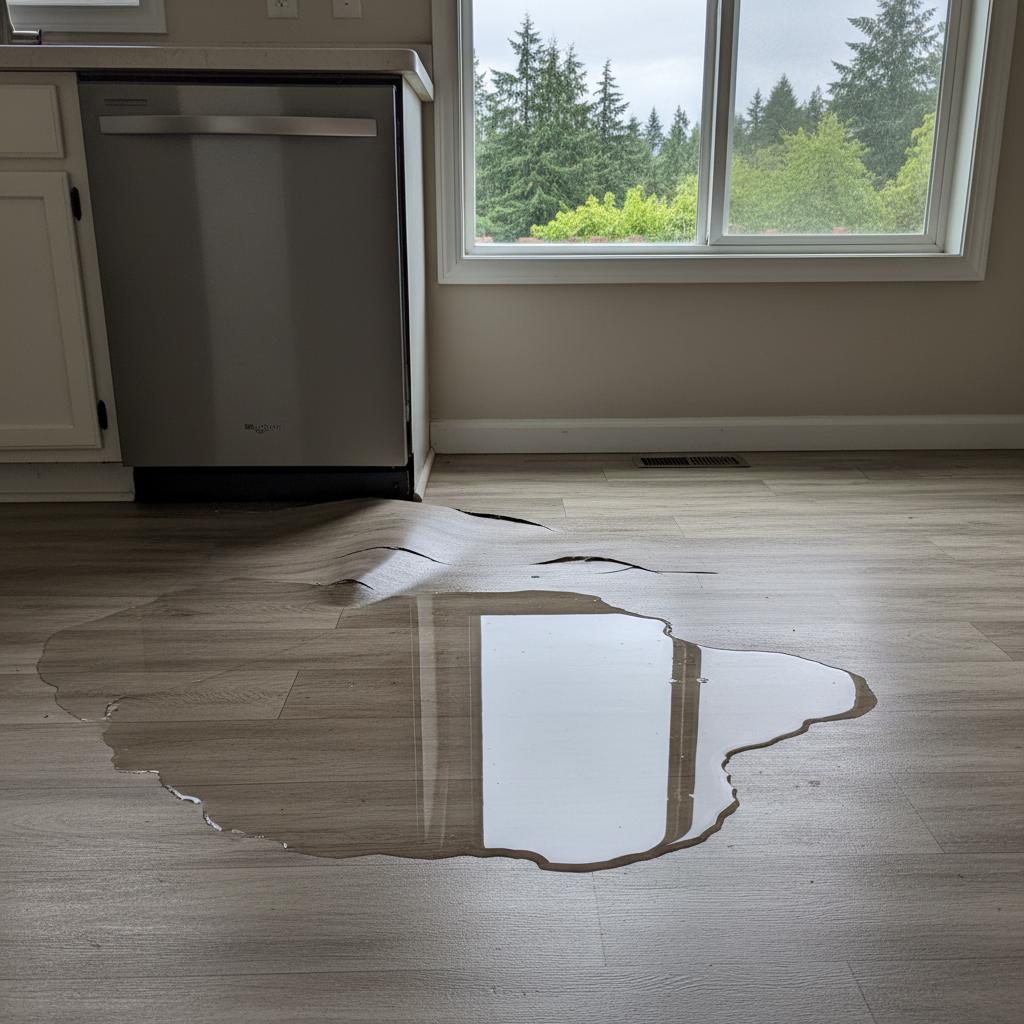 Appliance Leak Cleanup