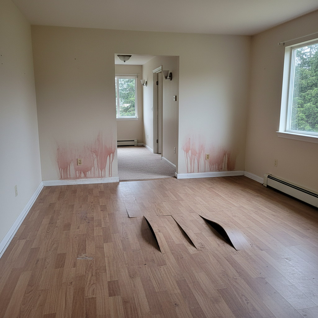 Hardwood Floor Water Damage Restoration