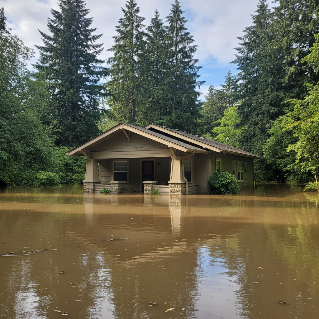 Flood cleanup in Duvall