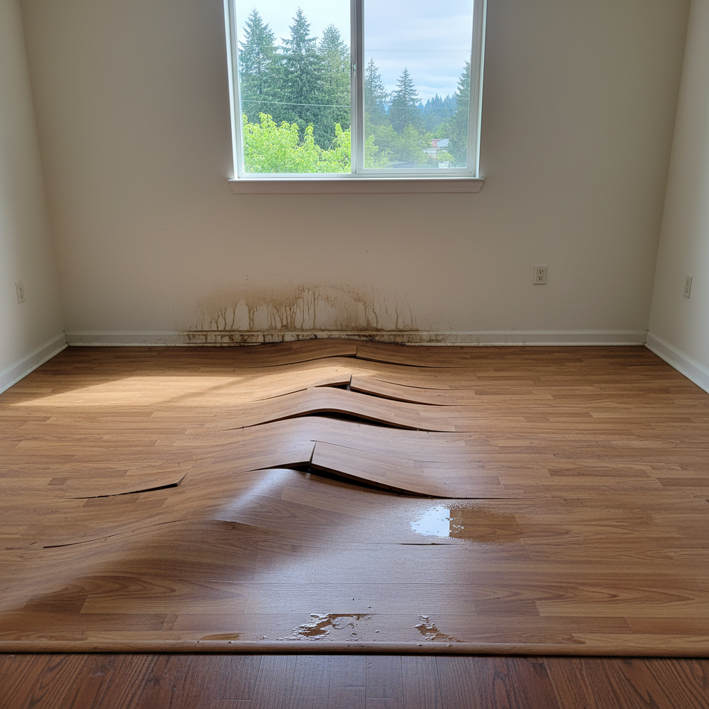 Hardwood Floor Water Damage Restoration in Duvall