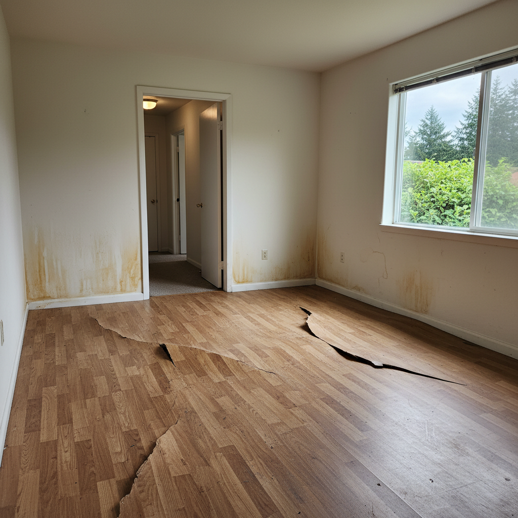 Water damage-related mold removal
